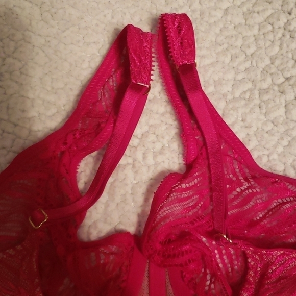 NWT Body by Victoria's Secret zebra print plunge bra. - Picture 5 of 9